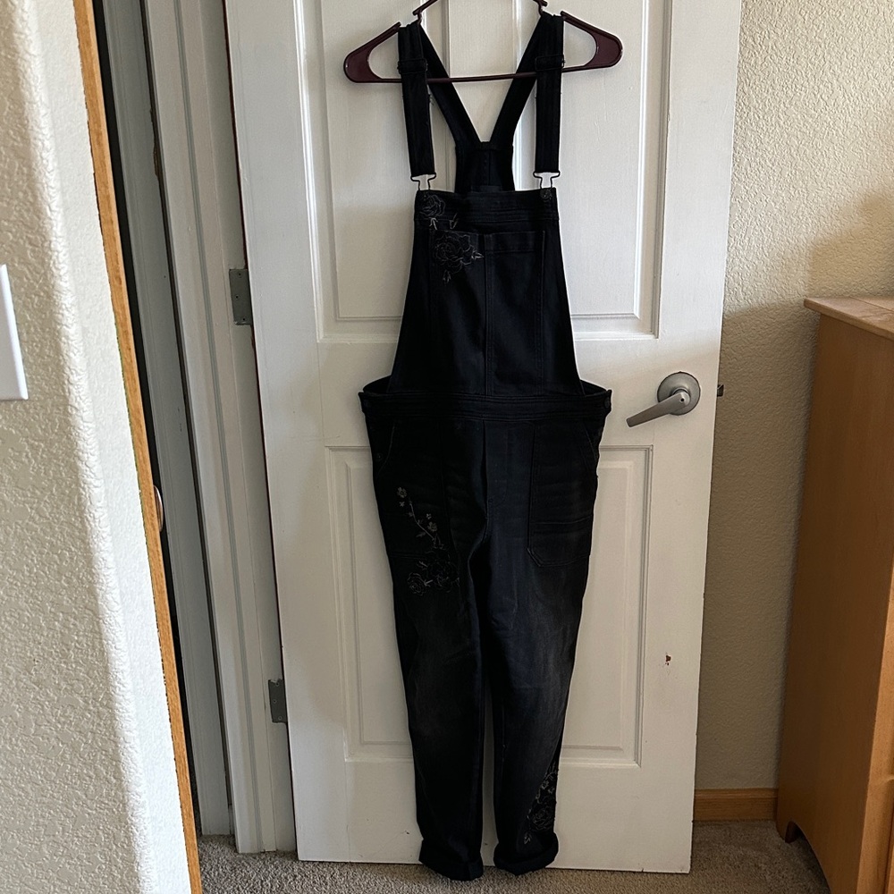DRIFTWOOD Black Women Jeans Overalls -skinny